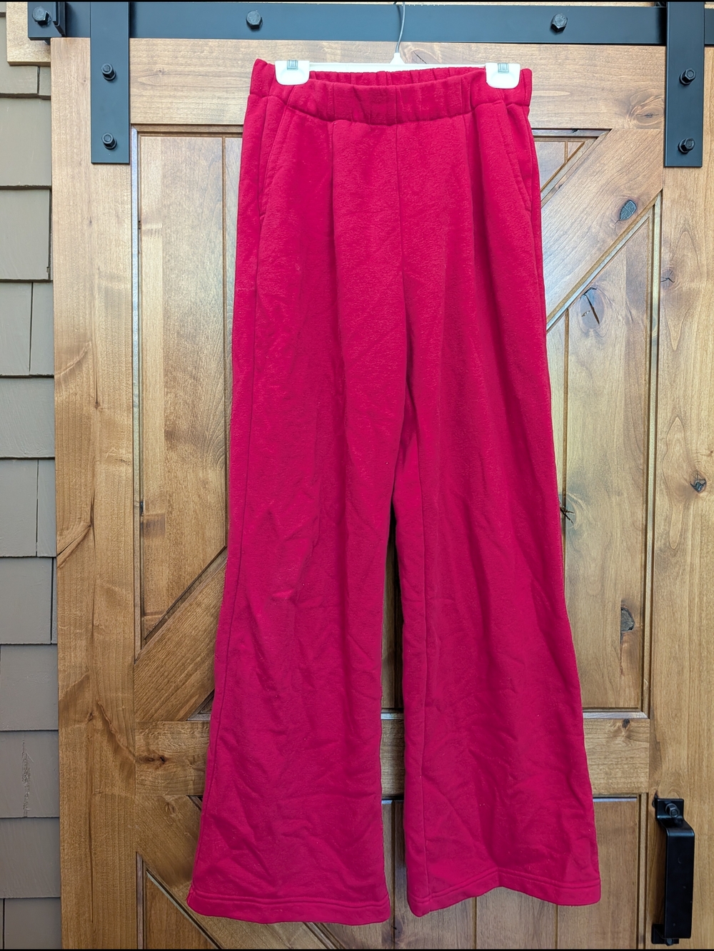 Shop Talulah Women’s Wide-Leg Lounge Pants - Red Size L